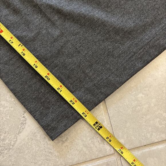 NWT J. McLaughlin Renee Wide Leg Pleated Pant Gray Stretch Wool Blend Size M - Picture 10 of 10